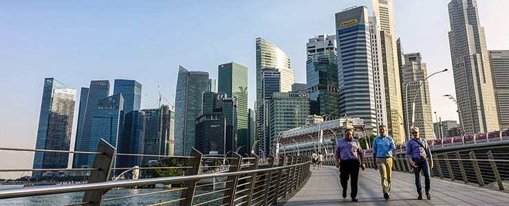 Singapore skyline