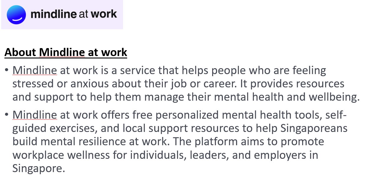 About Mindline at work